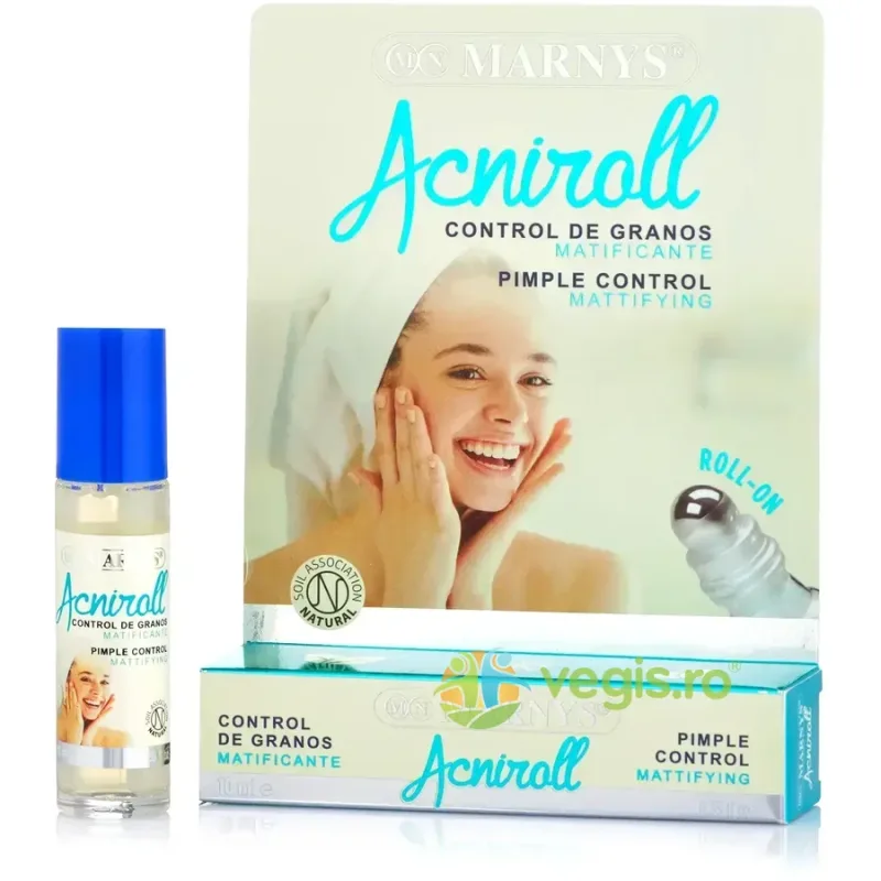 AcniRoll - Dispozitiv pentru Controlul Acneei si Protejarea Tenului 10ml MARNYS — preț și oferte