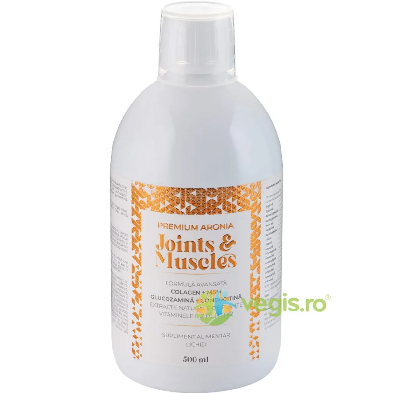 Aronia Colagen Joints&Muscles (Formula Avansata pentru Articulatii, Muschi si Oase Sanatoase) 500ml ARONIA CHARLOTTENBURG — preț și oferte