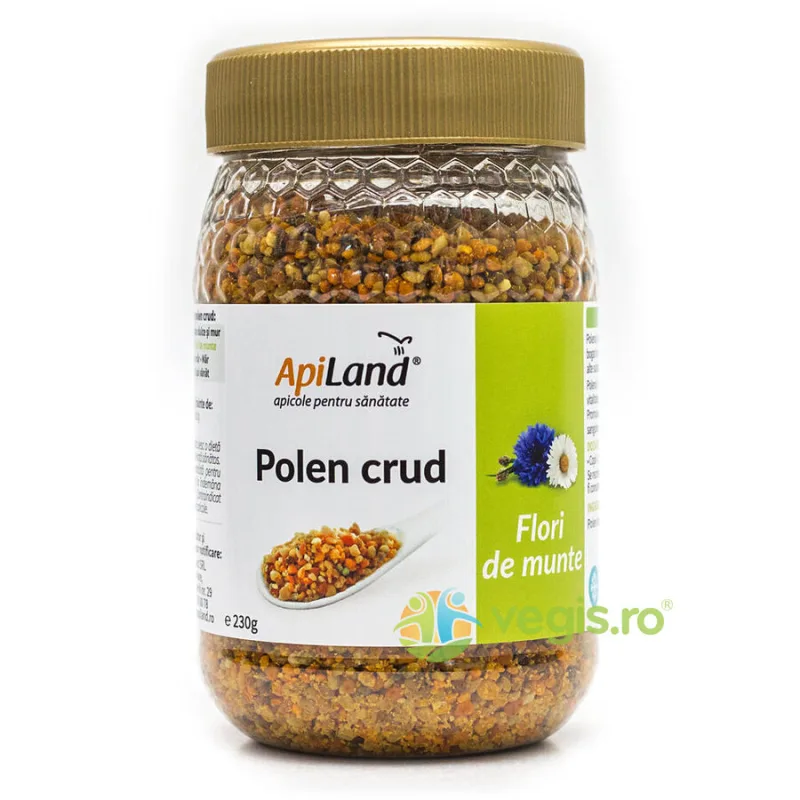 Polen Crud Flori de Munte 230gr APILAND — preț și oferte