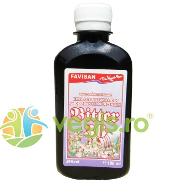 Tinctura Multiplant Bitter cu 36 de Plante Medicinale 180ml Favisan — preț și oferte