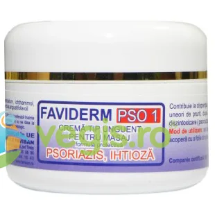 Crema Unguent pentru Masaj Faviderm PSO1 50ml — preț și oferte