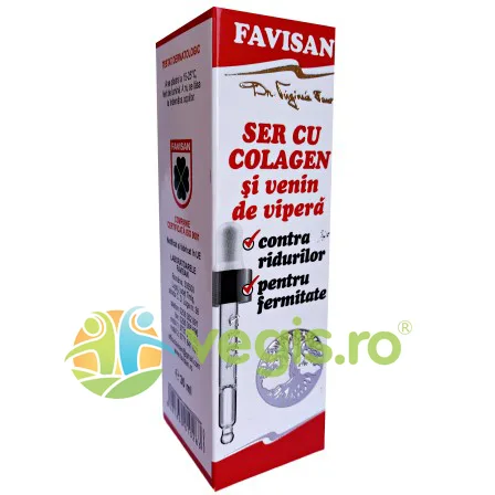 Ser cu Colagen si Venin de Vipera 30ml Favisan — preț și oferte