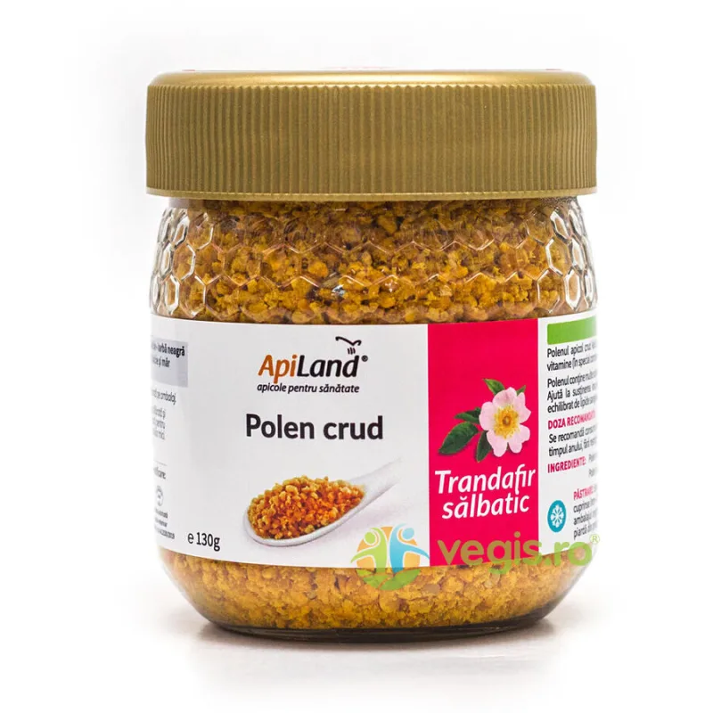 Polen Crud de Trandafir Salbatic 130g APILAND — preț și oferte