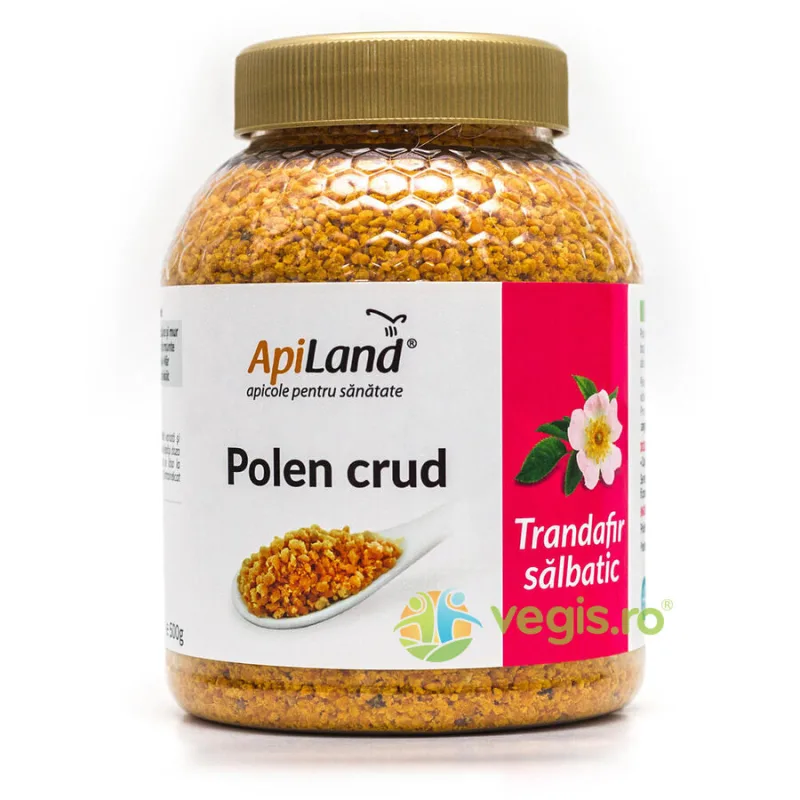 Polen Crud de Trandafir Salbatic 500g APILAND — preț și oferte