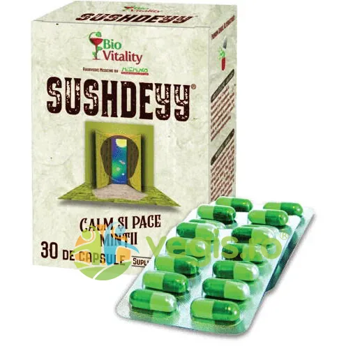 Sushdeyy (Calm si Pace Mintii) 30cps BIO VITALITY — preț și oferte