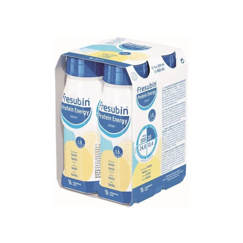 Solutie nutritiva orala Fresubin Protein Energy, Vanilie, 4*200ml, Fresenius Kabi — preț și oferte