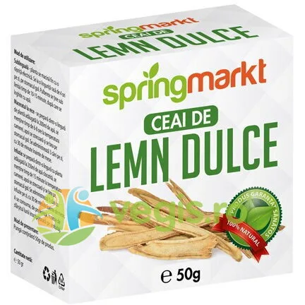 Ceai de Lemn Dulce 50g springmarkt — preț și oferte