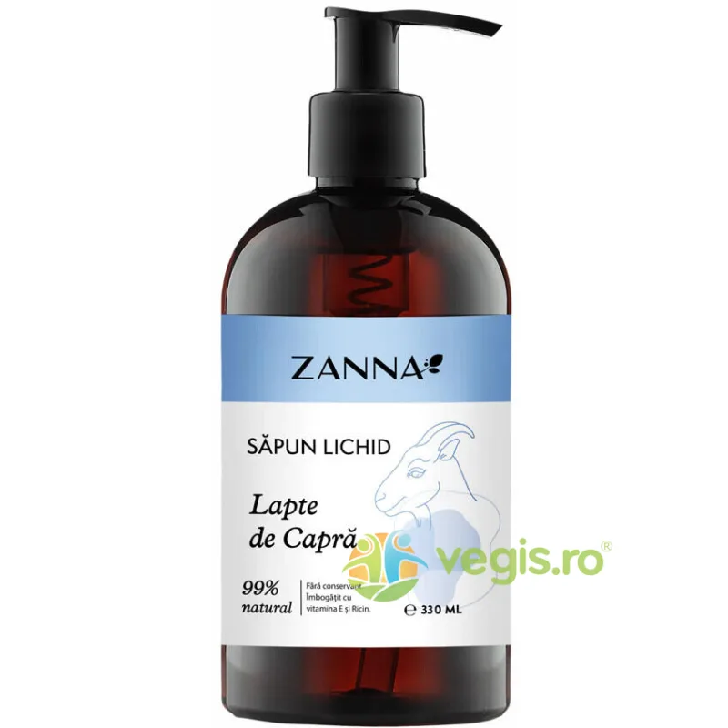 Sapun Lichid cu Lapte de Capra 330ml ZANNA — preț și oferte