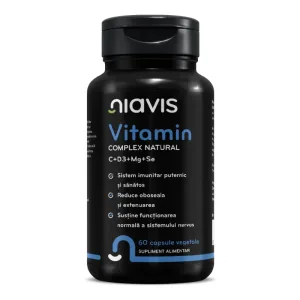 Vitamin Complex Natural, 60 capsule, Niavis
