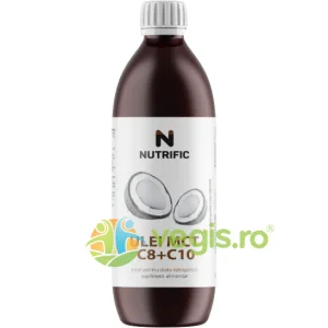 Ulei MCT C8+C10 din Ulei Pur de Cocos 500ml