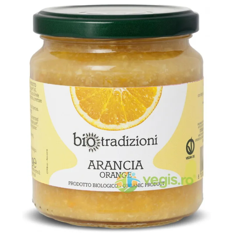 Gem de Portocale fara Zahar Ecologic/Bio 320g BIO TRADIZIONI — preț și oferte