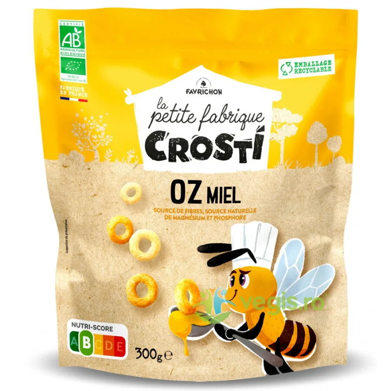 Ineluse Expandate pentru Copii cu Miere Ecologice/Bio 300g CROSTI — preț și oferte