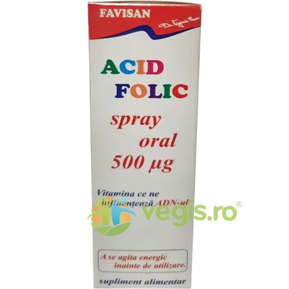 Acid Folic Spray 30ml Favisan — preț și oferte