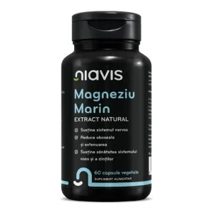 Extract natural de magneziu marin, 60 capsule, Niavis