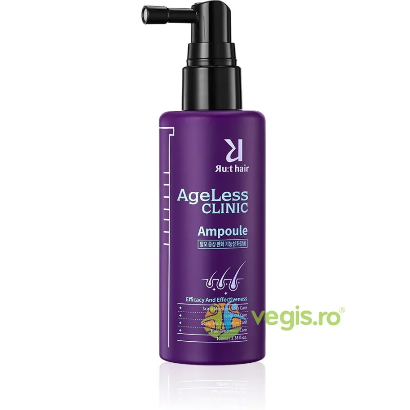 Ser Impotriva Incaruntirii si Caderii Parului Ageless Clinic 100ml RUT HAIR — preț și oferte