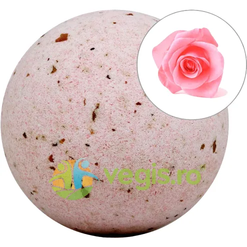 Bila Efervescenta pentru Baie cu Trandafir 140g LABNATUR — preț și oferte