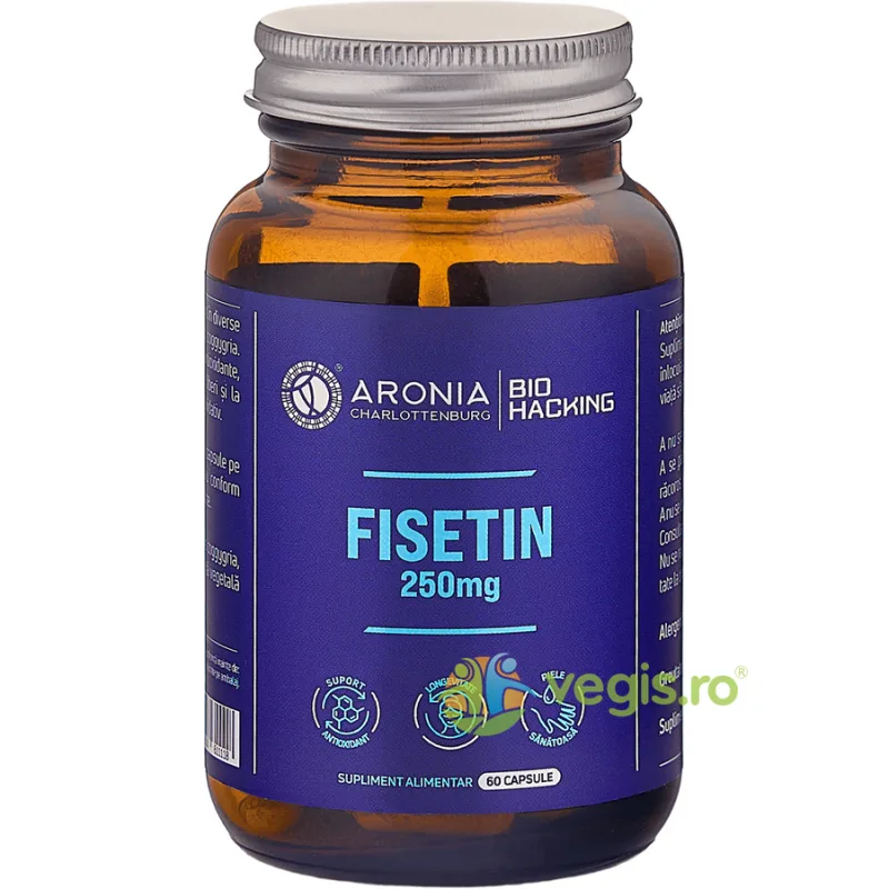 Fisetin 250mg 60cps ARONIA CHARLOTTENBURG — preț și oferte