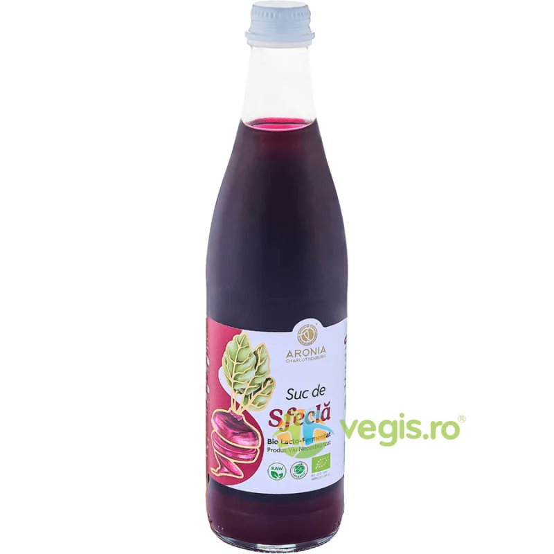 Suc de Sfecla Lacto-Fermentat Ecologic/Bio 500ml ARONIA CHARLOTTENBURG — preț și oferte