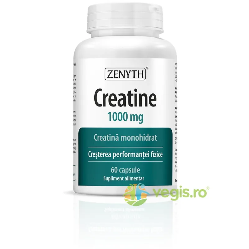 Creatine 1000 mg 60cps Zenyth — preț și oferte