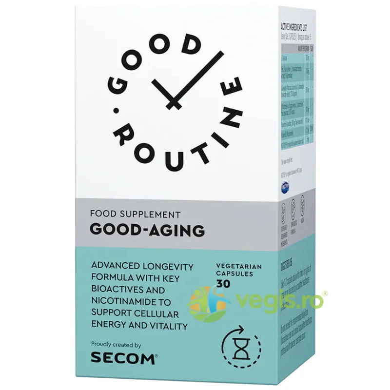 Good Aging 30cps vegetale Secom, GOOD ROUTINE — preț și oferte