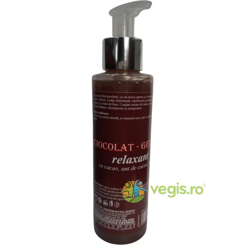 Gel de Dus Relaxant cu Unt de Cacao si Vitamina E 150ml Favisan — preț și oferte