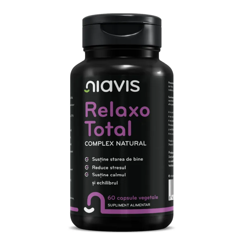 Relaxo Total, 60 capsule, Niavis — preț și oferte