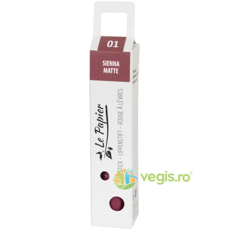 Ruj de Buze Mat Sienna 01 12.5g BEAUTY MADE EASY — preț și oferte