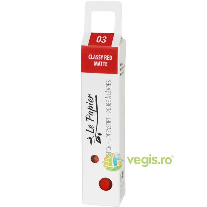 Ruj de Buze Mat Classy Red 03 12.5g BEAUTY MADE EASY — preț și oferte