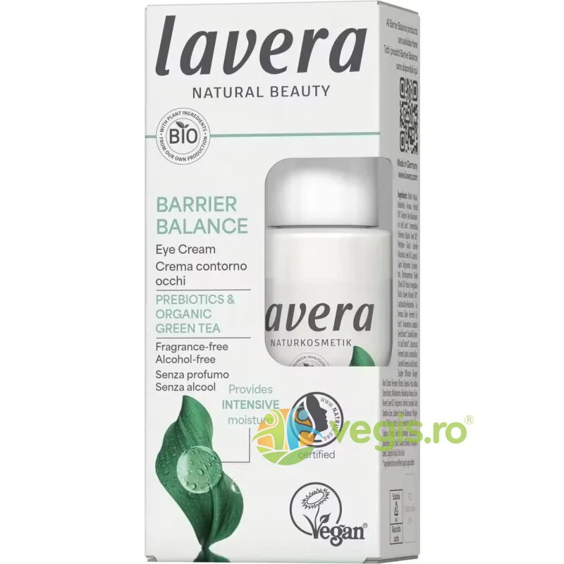 Crema de Ochi Unisex Anti-Cearcan cu Prebiotice fara Parfum Barrier Balance 15ml — preț și oferte