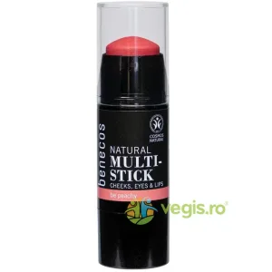 Multi-Stick 3 in 1 Fard, Ruj si Blush Be Peachy 4.8g