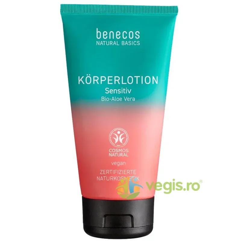 Lotiune de Corp Sensitiv pentru Piele Sensibila cu Aloe Vera 150ml BENECOS — preț și oferte