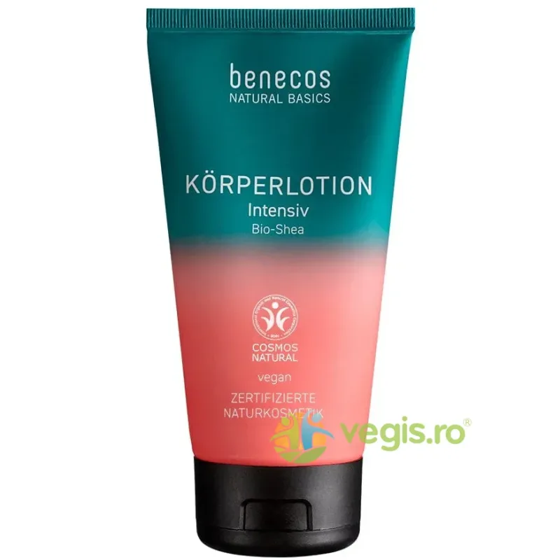 Lotiune de Corp Intensiva pentru Piele Uscata cu Unt de Shea 150ml BENECOS — preț și oferte