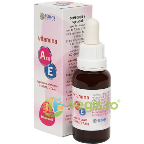 Vitamina A cu E 30ml RENANS PHARMA — preț și oferte