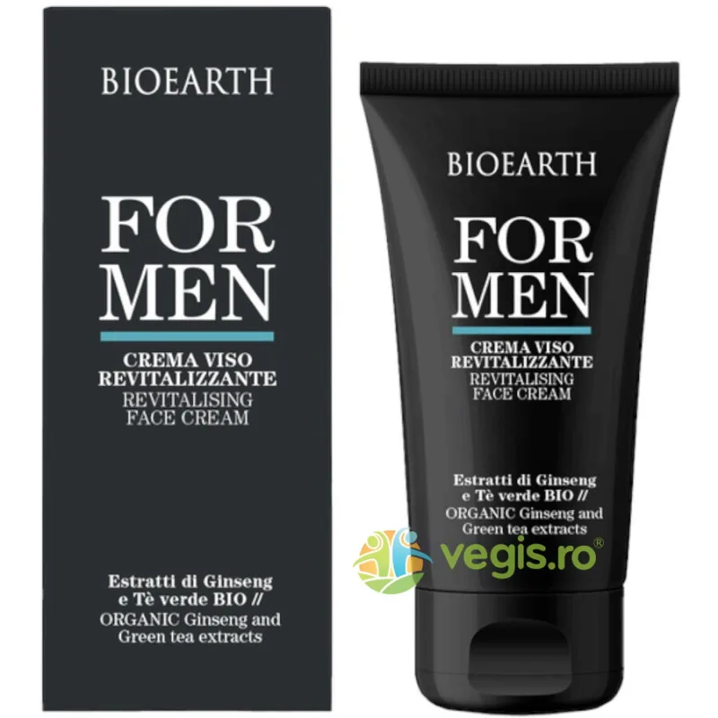 Crema de Fata pentru Barbati cu Ginseng si Ceai Verde 50ml — preț și oferte