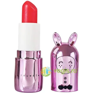 Balsam de Buze cu Sclipici pentru Copii cu Parfum de Zmeura Sorbet Framboise - Pink 3.5g