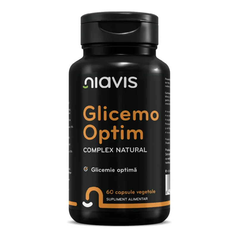Glicemo Optim, 60 capsule, Niavis — preț și oferte