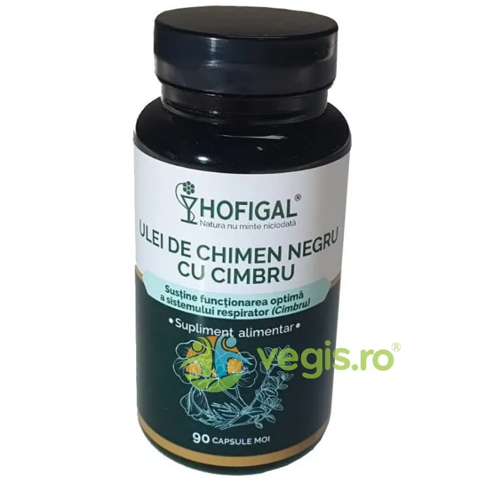 Ulei de Chimen Negru cu Cimbru 90cps HOFIGAL — preț și oferte