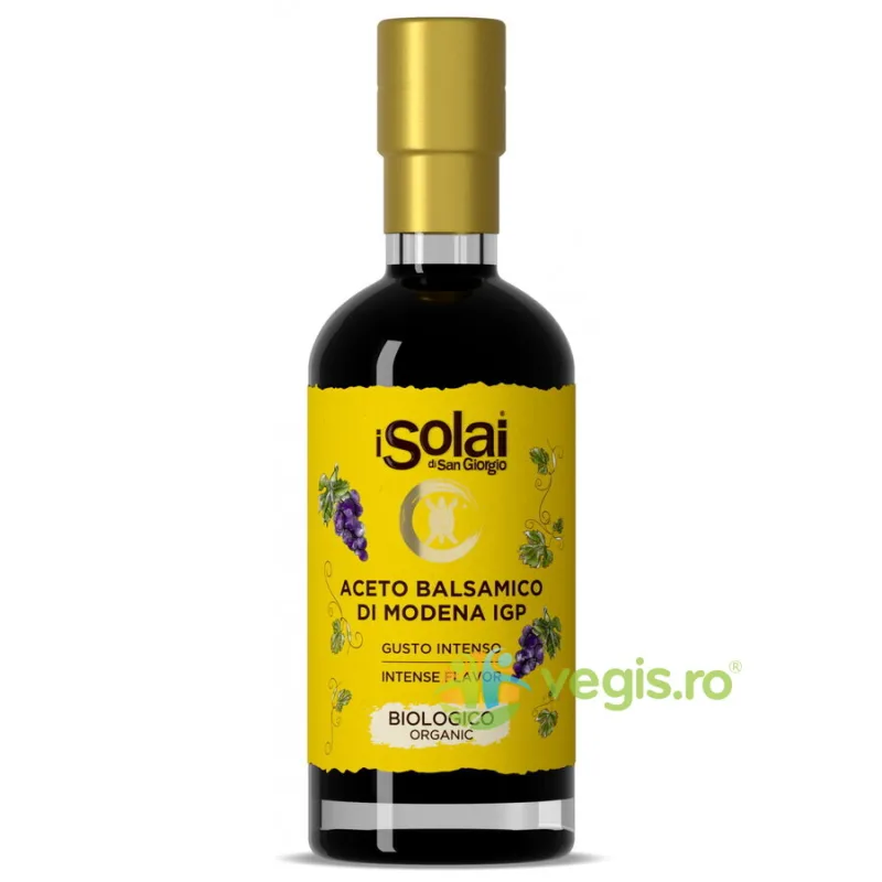 Otet Balsamic Autentic de Modena Ecologic/Bio 250ml ISOLAI DI SAN GIORGIO — preț și oferte
