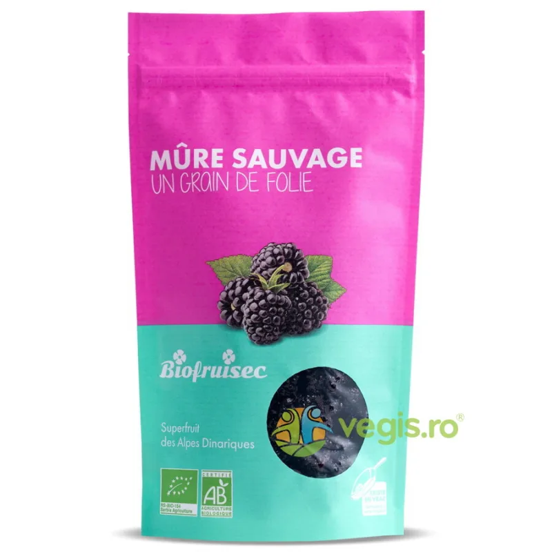 Mure Salbatice din Alpii Dinarici Ecologice/Bio 100g BIOFRUISEC — preț și oferte