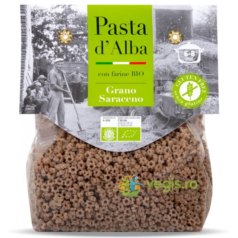 Paste Stelute din Hrisca fara Gluten Ecologice/Bio 250g PASTA D'ALBA — preț și oferte
