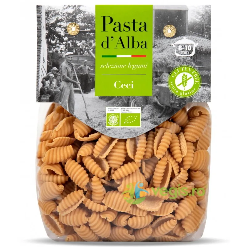 Paste Gnoccheti din Naut fara Gluten Ecologice/Bio 250g PASTA D'ALBA — preț și oferte