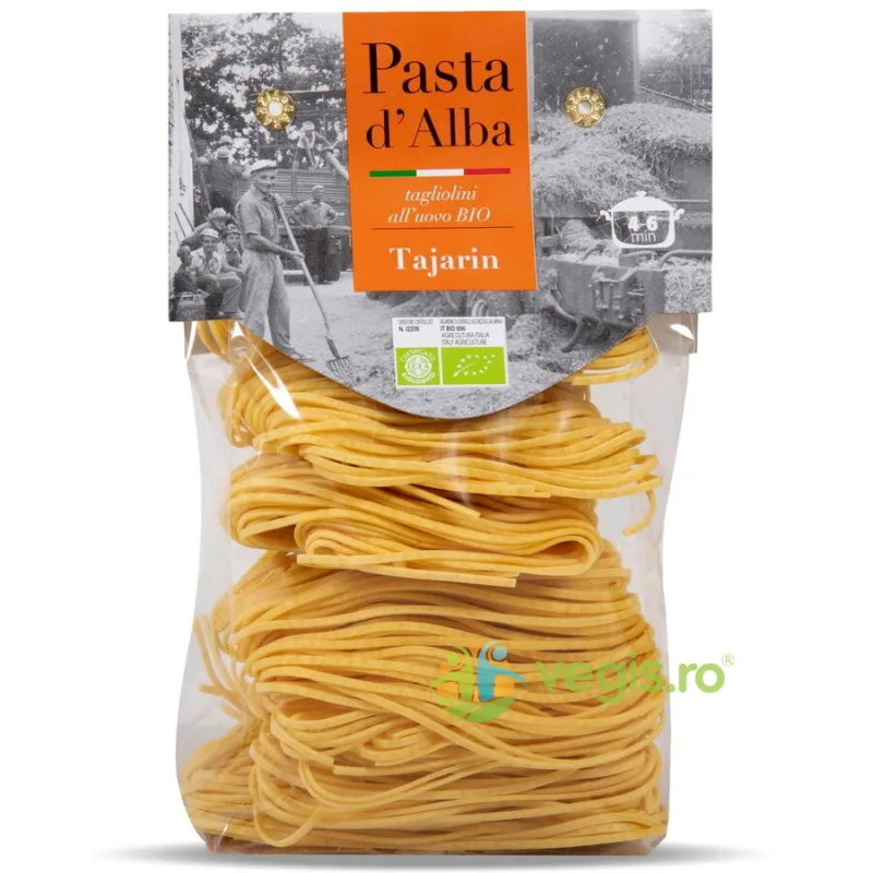 Paste Tajarin din Grau Dur si Oua Ecologice/Bio 250g PASTA D'ALBA — preț și oferte