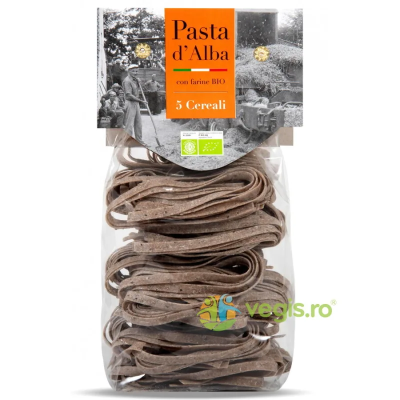 Paste Tagliatelle din Faina cu 5 Cereale Ecologice/Bio 250g PASTA D'ALBA — preț și oferte