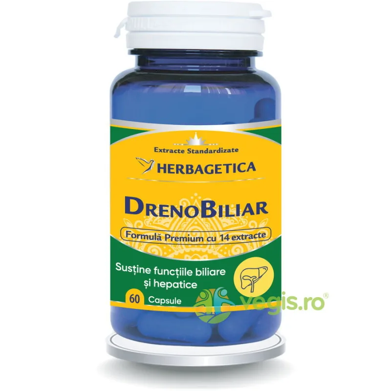 Drenobiliar 60cps HERBAGETICA — preț și oferte