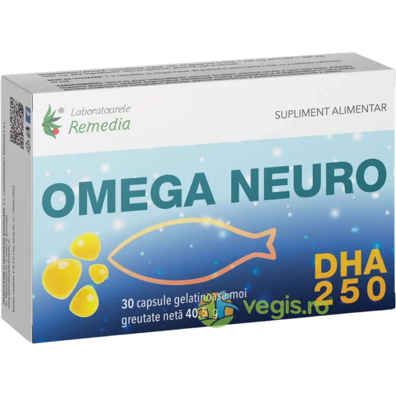 Omega Neuro 30cps moi REMEDIA — preț și oferte