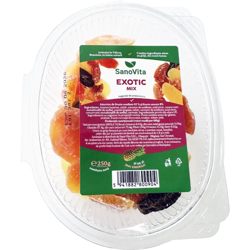 Exotic Mix 250g SANOVITA — preț și oferte