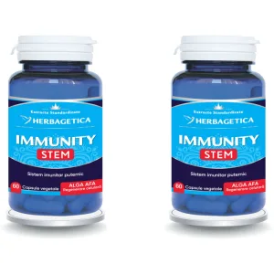 Pachet Immunity Stem 60cps+60cps (50% reducere la al doilea produs)
