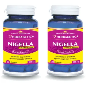 Pachet Nigella (Chimen Negru) 30cps+30cps (50% reducere la al doilea produs)
