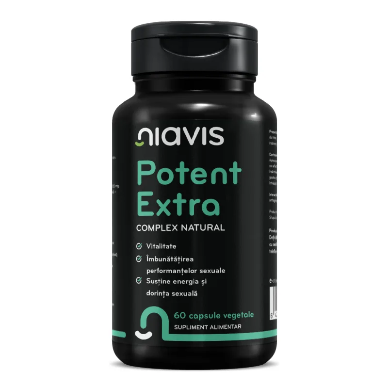 Potent Extra, 60 capsule, Niavis — preț și oferte