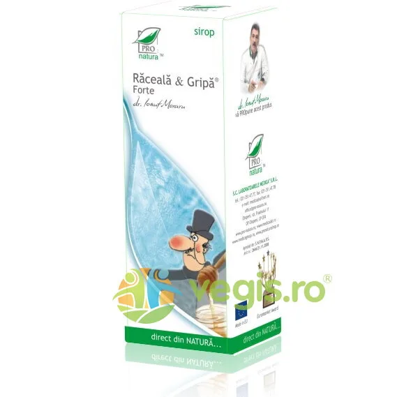 Raceala si Gripa Forte Sirop 100ml Medica - Pro Natura — preț și oferte